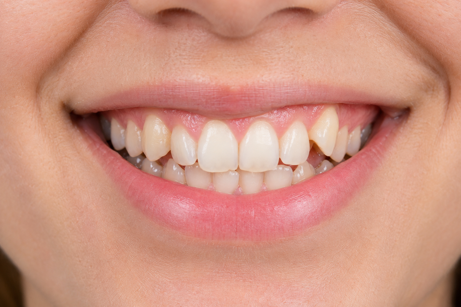 Porcelain Veneers Smile Makeover before image